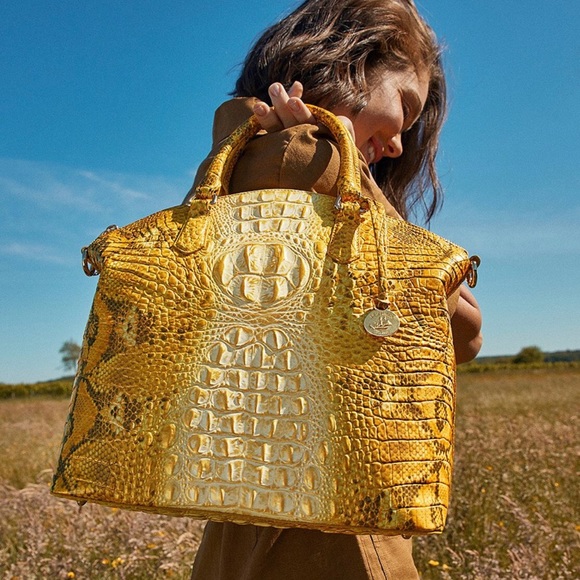 Brahmin Handbags - Brahmin Duxbury Croc Embossed Handbag with Strap